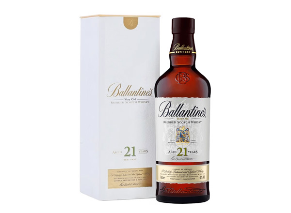 南京百龄坛威士忌回收百龄坛21年苏格兰威士忌40°Ballantine's进口洋酒700ml