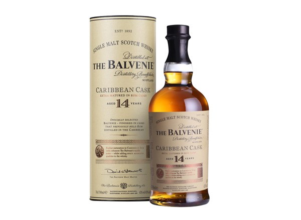 南京百富14年回收百富威士忌加勒比桶陈酿The Balvenie Caribbean Cask洋酒上门收购