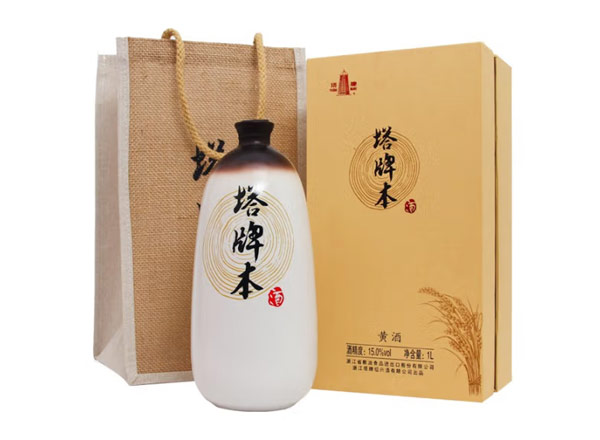 南京塔牌黄酒回收塔牌本酒500ml/1000ml绍兴黄酒花雕酒礼盒