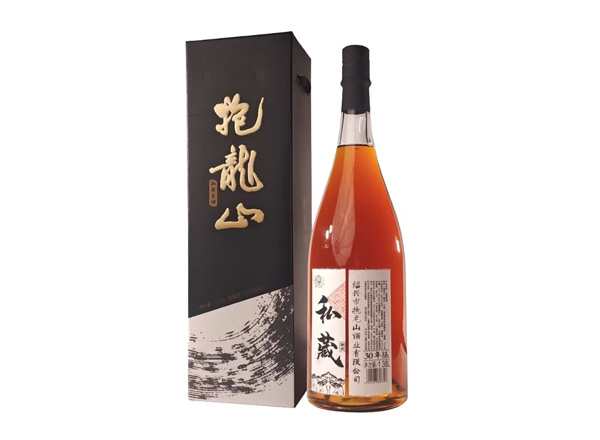 南京抱龙山黄酒回收抱龙山私藏30年陈酿1.38L礼盒装绍兴花雕酒