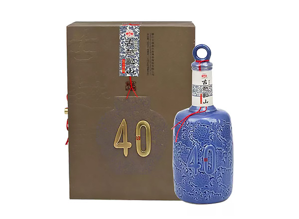 南京古越龙山40年黄酒回收古越龙山四十年陈酿花雕酒