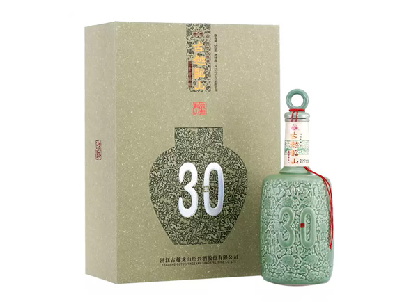 南京古越龙山30年黄酒回收古越龙山三十年陈酿花雕酒