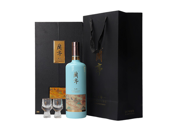 南京会稽山黄酒回收兰亭大师三十年陈酿1L礼盒装绍兴黄酒