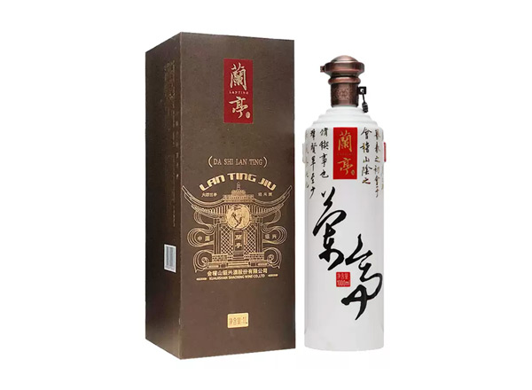 南京会稽山兰亭黄酒大师兰亭1L装老款礼盒