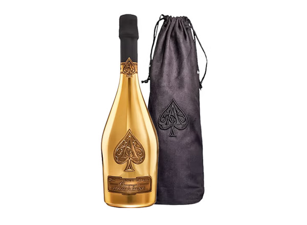 南京黑桃A香槟回收黑桃A黄金香槟金色瓶Armand de Brignac Brut