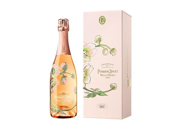 南京回收巴黎之花美丽时光桃红年份香槟礼盒装Perrier-Jouët Belle Epoque Rosé