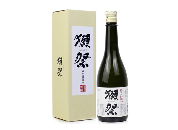 南京回收獭祭清酒Dassai 45獭祭四割五分纯米大吟酿清酒
