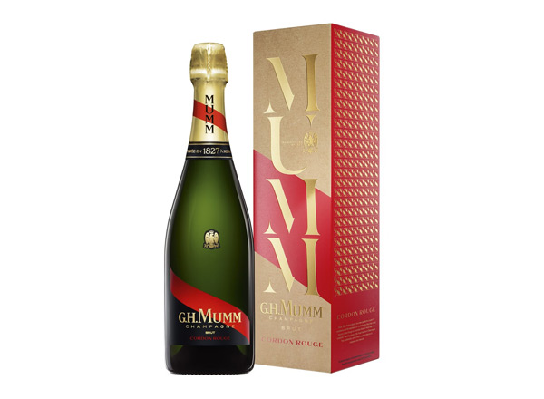 南京玛姆香槟回收风尚版玛姆红带香槟起泡酒G.H. Mumm Cordon Rouge Brut